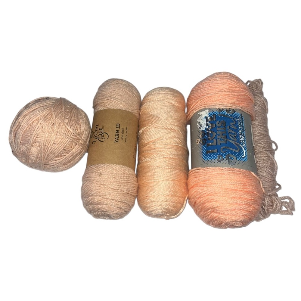 Peach Yarn Lot